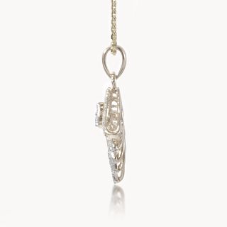 Aurora Flare Diamond Pendant