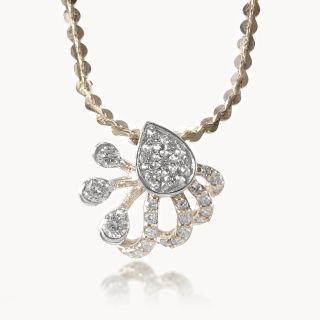 Mystic Flora Diamond Pendant