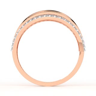 Dior Round Stackable Diamond Engagement Ring