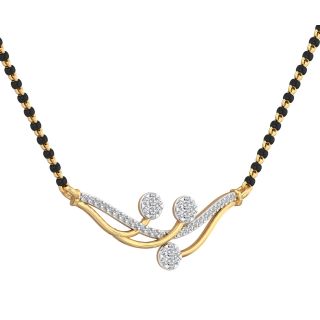 Chavishka Diamond Mangalsutra For Her