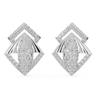 Brandi Round Diamond Stud Earrings