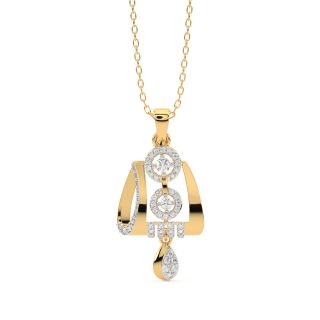 Thorin Round Diamond Office Wear Pendant