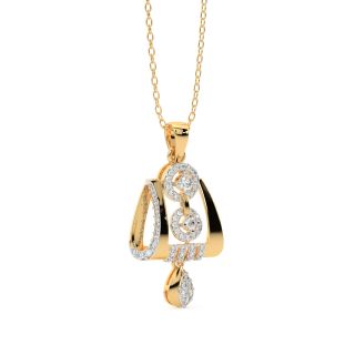 Thorin Round Diamond Office Wear Pendant