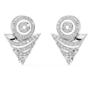 Aneya Round Diamond Stud Earrings