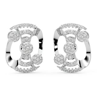 Ana Round Diamond Stud Earrings