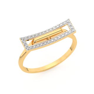 Rashne Round Diamond Engagement Ring