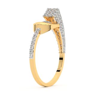 Gaspar Round Diamond Engagement Ring