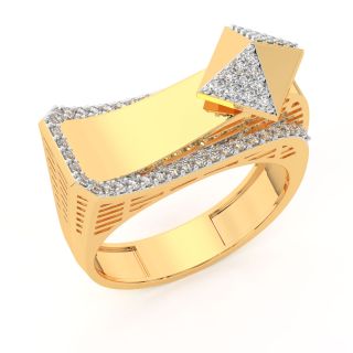 Fianna Round Diamond Engagement Ring