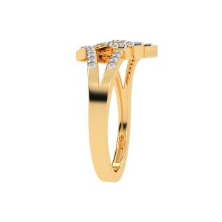 Amara Gleaming Lines Diamond Ring