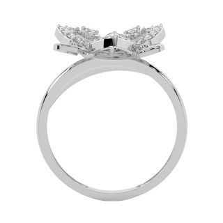 Warren Round Diamond Engagement Ring