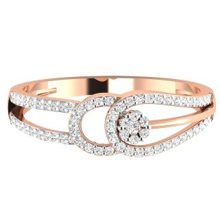 Danya Round Diamond Engagement Ring