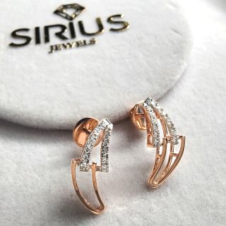 Zaffira Designer Diamond Stud Earrings