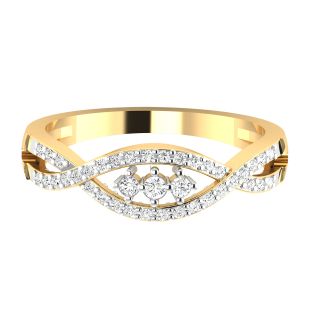 Rai Round Diamond Engagement Ring