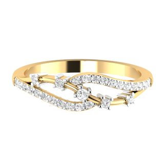 Utano Round Diamond Engagement Ring