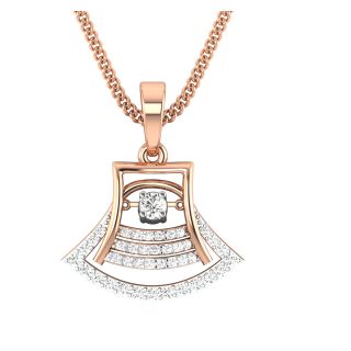 Tia Dancing Diamond Pendant