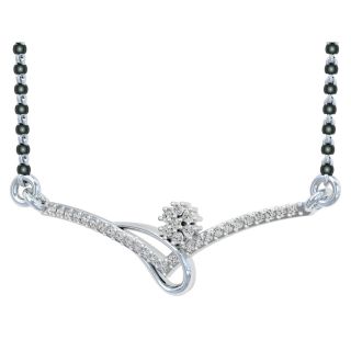 Amirah Round Diamond Mangalsutra