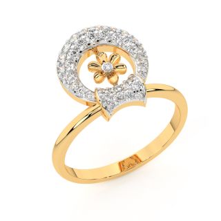 The Spherical Flower Diamond Ring