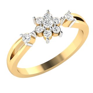 Kaito Round Diamond Engagement Ring