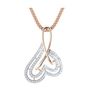 Neil Round Diamond Office Wear Pendant