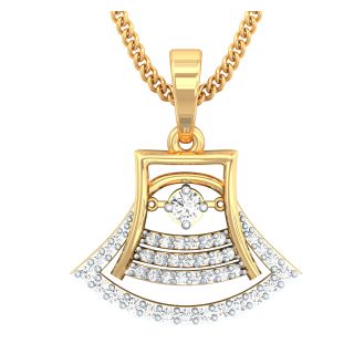 Tia Dancing Diamond Pendant