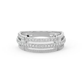 Contemporary Diamond Ring For Men