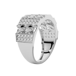 Timeless Designer Diamond Men's Ring