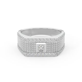 Brilliant Diamond Ring For Men