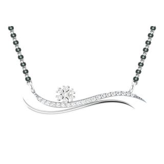 Estaa Diamond Mangalsutra For Her