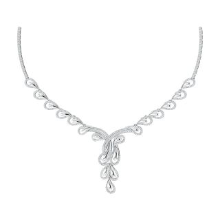 Rabiya Trickle Design Diamond Necklace