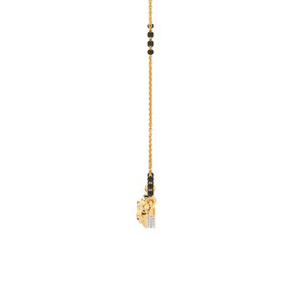 Lisle Simple Diamond Mangalsutra With Chain