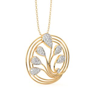 Inspired By Nature Diamond Pendant