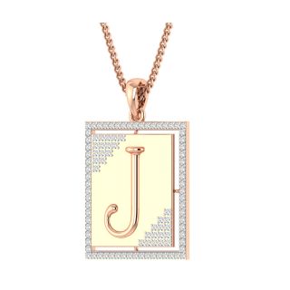 Alphabet J Pendant