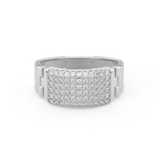 Minimalistic Diamond Ring For Men