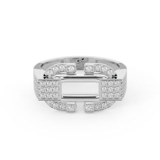 Romantic Diamond Ring For Men