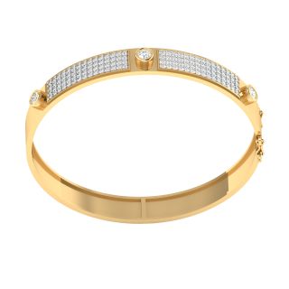 Charming Design Diamond Men's Bracelet