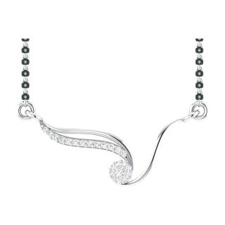 Keya Round Diamond Mangalsutra