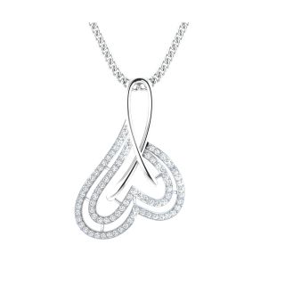 Neil Round Diamond Office Wear Pendant