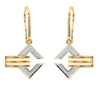 Elegant Design Diamond Earrings