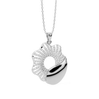 Donut Design Diamond Pendant