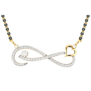 Infinity Design Diamond Mangalsutra