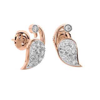 Duck Diamond Stud Earrings