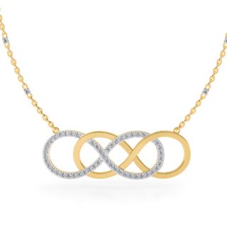 Double Infinity Design Pendant