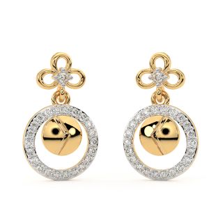 The Ring Ray Diamond Earrings