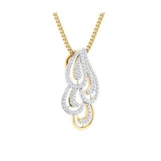 Agha Round Diamond Pendant