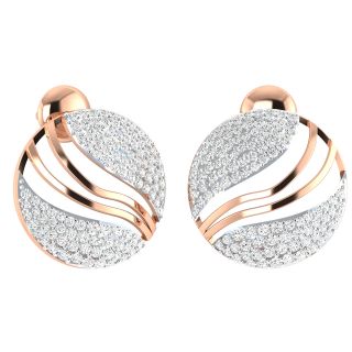 Elegant Design Diamond Earrings