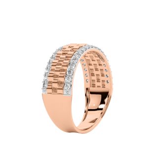 Dynamic Diamond Ring For Men