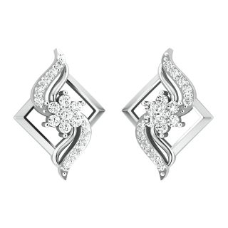 Eloise Round Diamond Stud Earrings