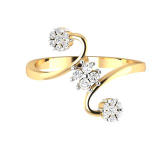 Suki Round Diamond Engagement Ring