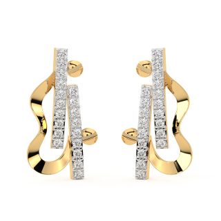 Classy Romance Diamond Earrings