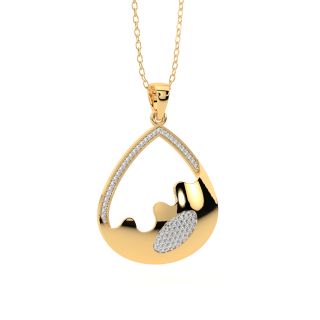 The Modern Revival Diamond Pendant